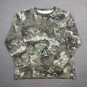 Redhead T Shirt Men Large Green Strata Camo Outdoors Hunting Long Sleeve